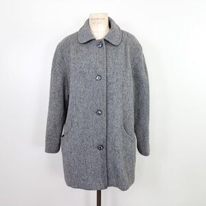 Women's Gray Wool Coat